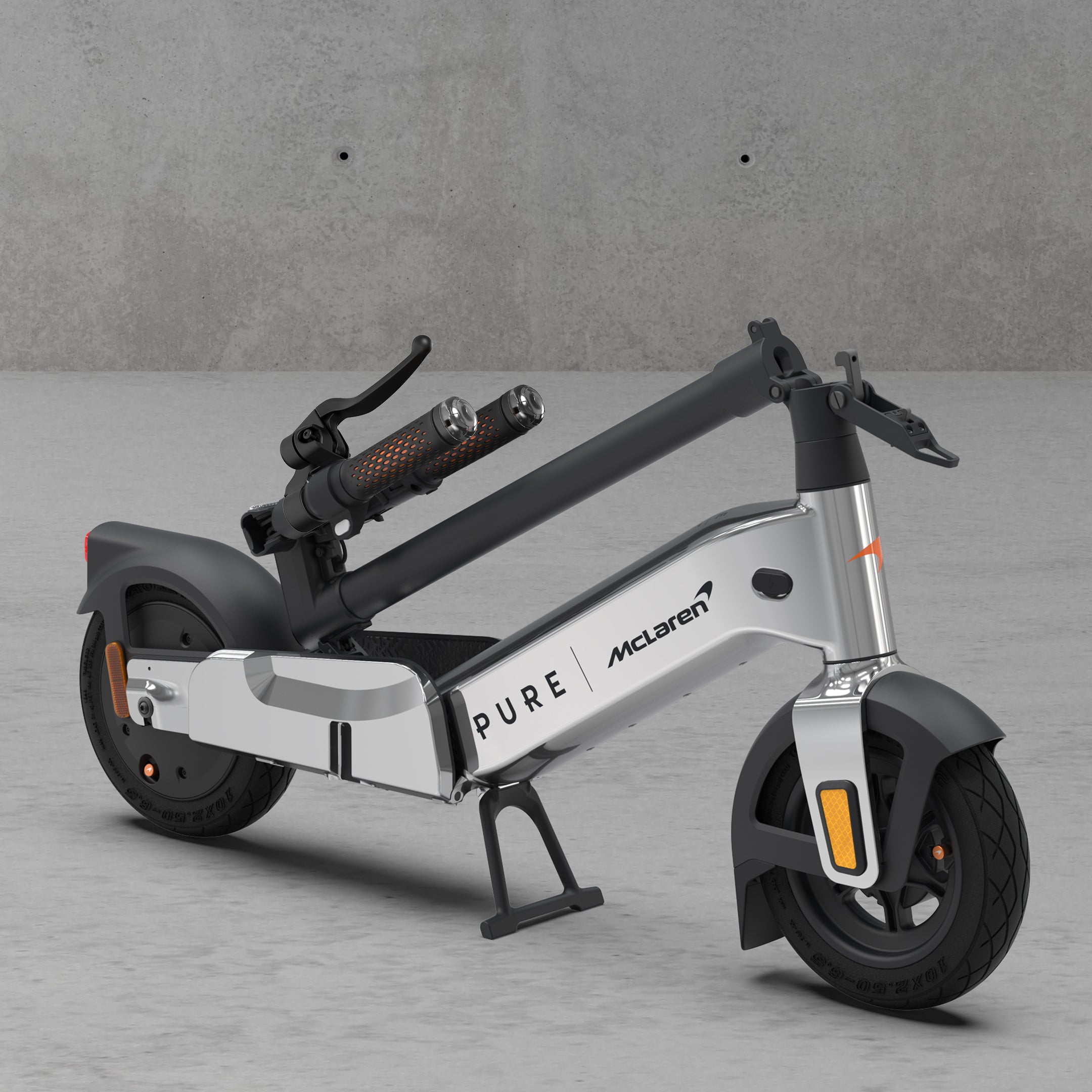 公道走行可能・JATA認証】Pure x McLaren Chrome電動キックボード