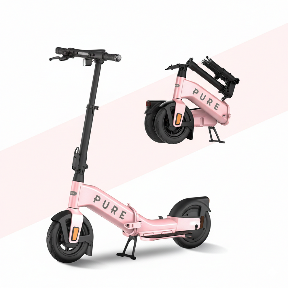 公道走行可能】Pure Flex 電動キックボード｜免許不要・折りたたみ式