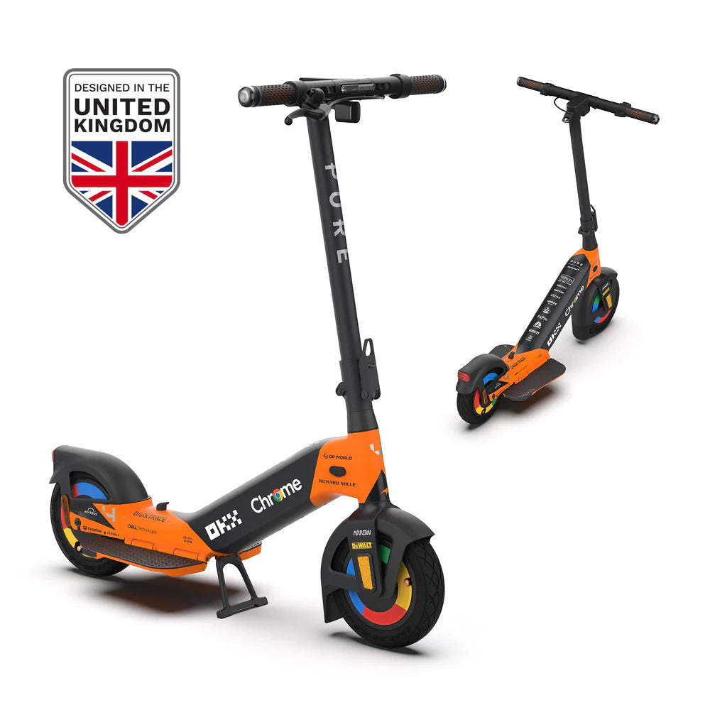 公道走行可能・JATA認証】Pure x McLaren MCL38 限定 電動キックボード